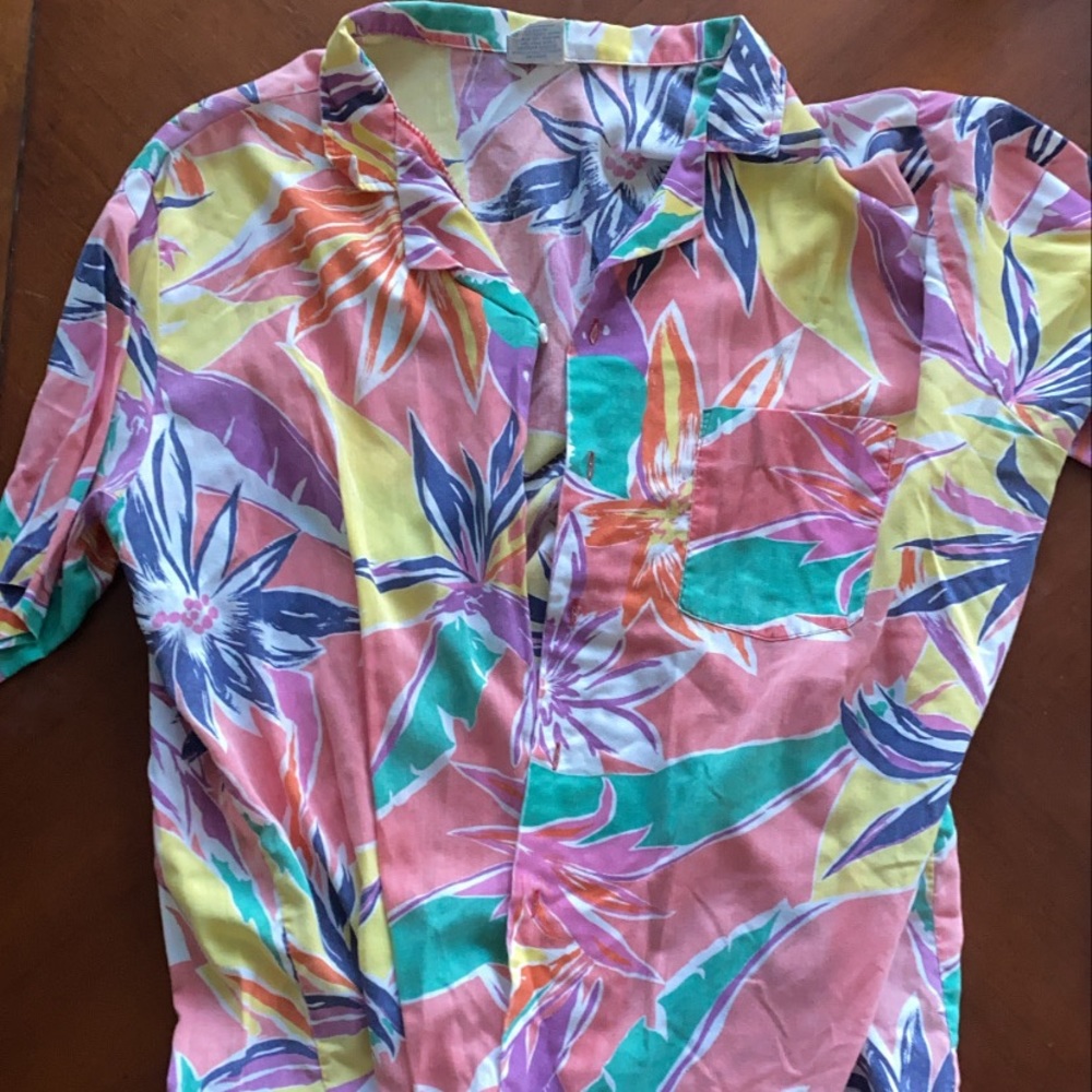 Floral Button up